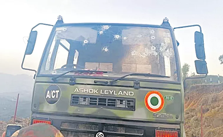 One IAF soldier killed, 4 injured in terror attack ahead of polls