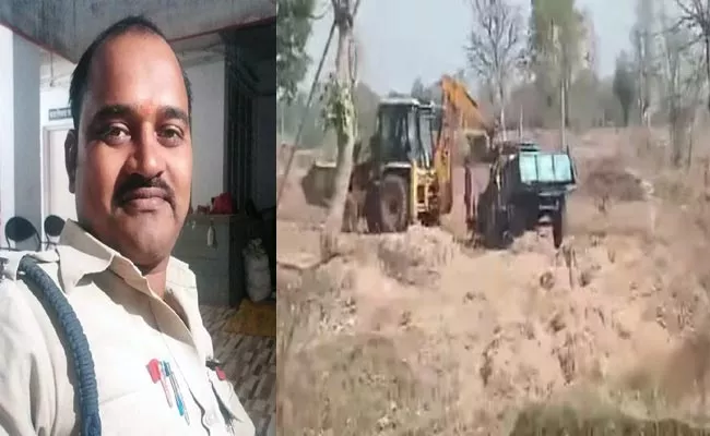 Cop Run Over By Sand Mafia Tractor In Madhya Pradesh 2 Arrested