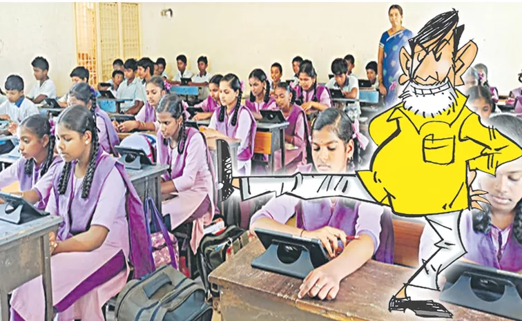 Chandrababu Politics On English Medium Education in Govt Schools