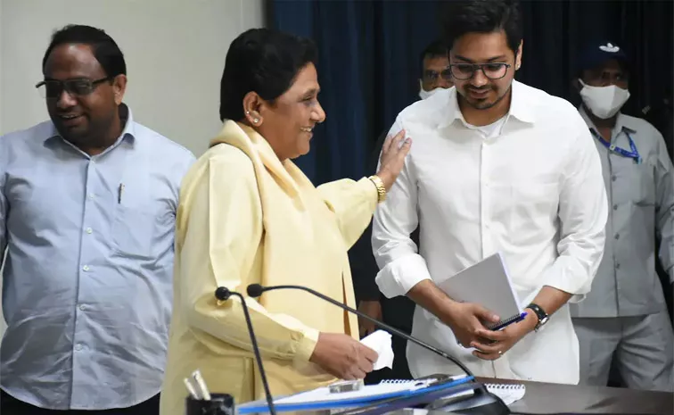 Mayawati Angry at Nephew Akash Anand After Statement on BJP