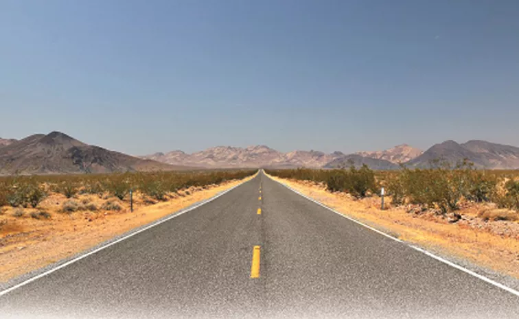 Do You Know How Many Kilometers Of This Saudi Arabia Straight Road
