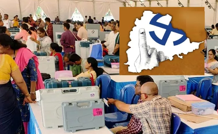 Election Counting Preparation Ready In Telangana