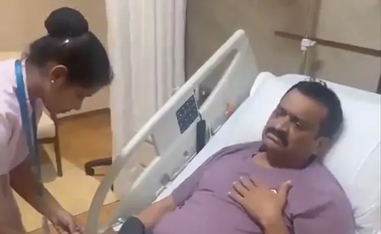 Tollywood Producer Bandla Ganesh Admits On Hospital