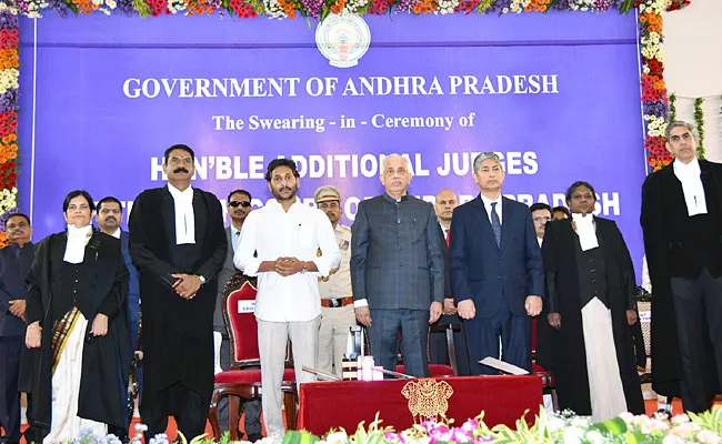 New AP High Court Judges Oath Photos - Sakshi