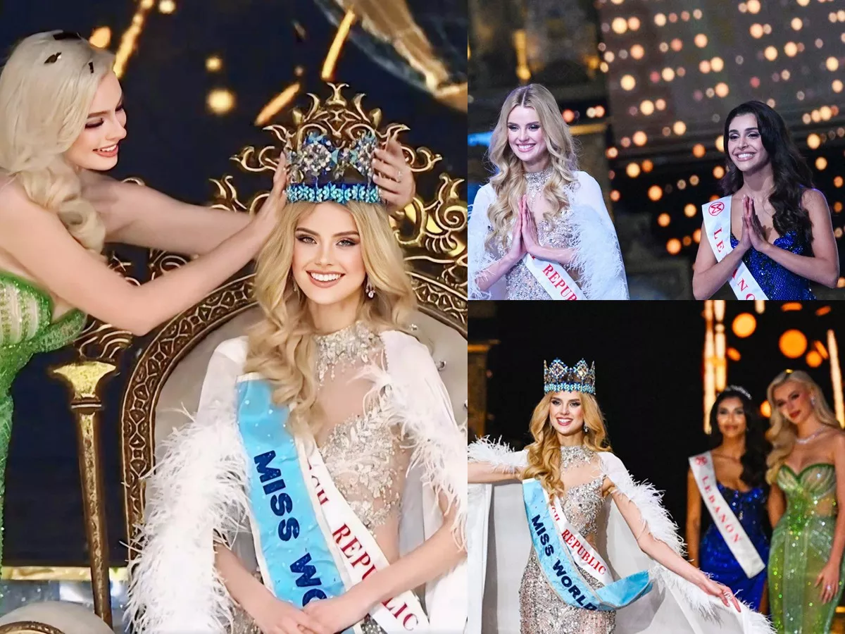 Krystyna Pyszkova Of Czech Republic Crowned As Miss World 2024 - Sakshi