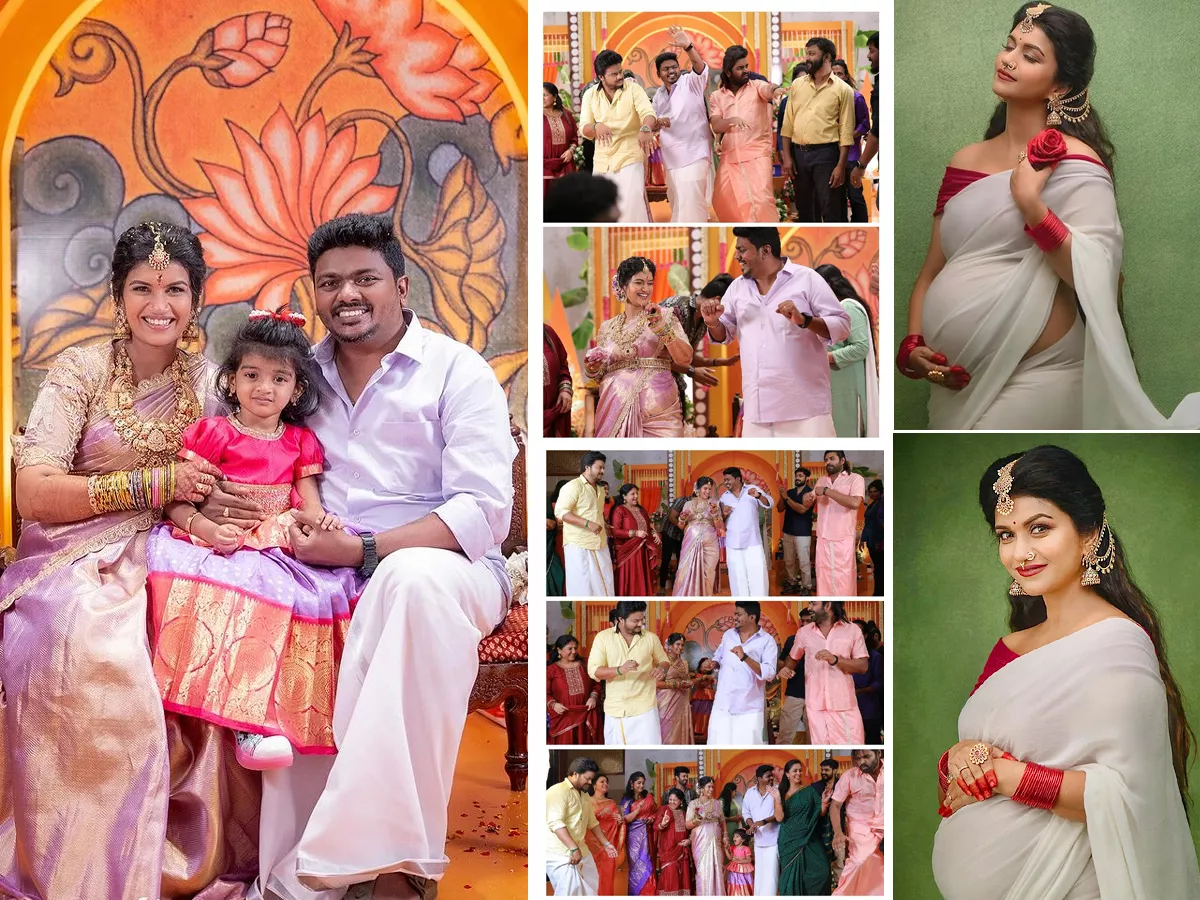 Serial Actress Sridevi Ashok Blessed With Baby Girl Photos