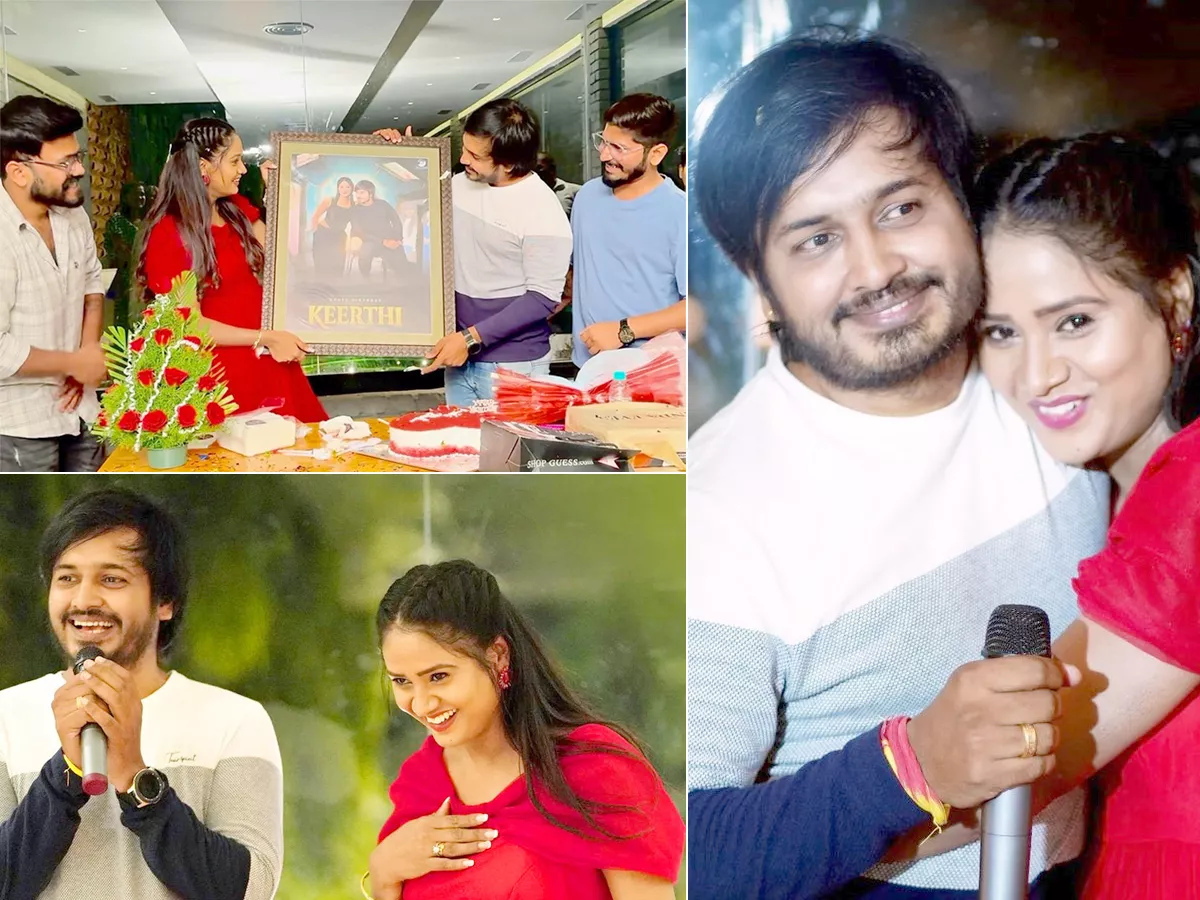 Tv actress Keerthi Bhat birthday celebrations Photos