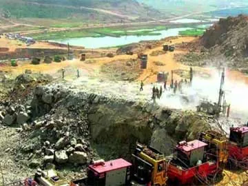 cement being stolen from polavaram project