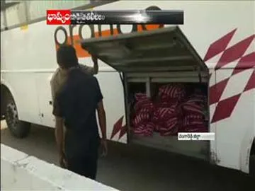 RTA officers attacks on private Travels in ragareddy district