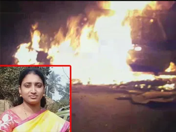 woman died with broke down electric wires