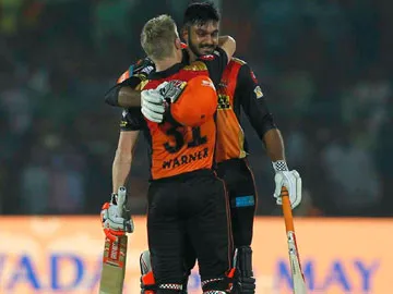 SRH won by 8 wickets