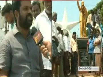 Lingayapalle farmers angry on AP Govt
