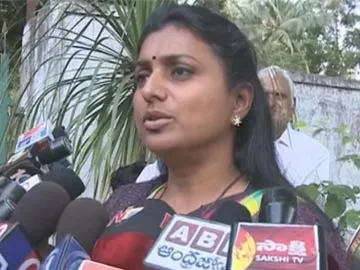 People are laughing at cm chandrababu comments, says ysrcp mla roja
