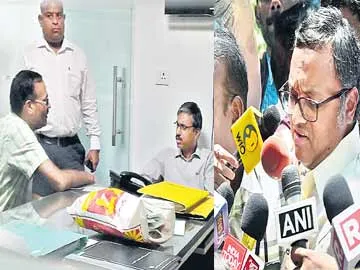 CBI raids at karti chidambaram Residences and offices