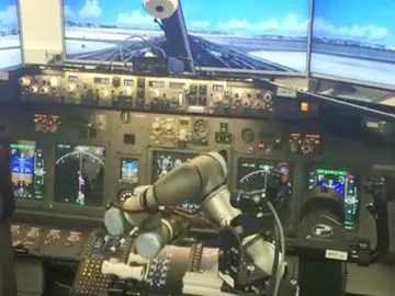 Robot co-pilot successfully flies and lands Boeing 737