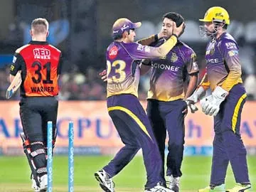 Kolkata Knight Riders beat Sunrisers Hyderabad