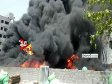 fire accident in kukatpally