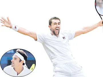 Roger Federer and Marin Cilic Reach the Wimbledon Final