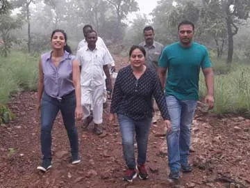 IAS officers amrapali, preeti meena visits bayyaram forests on walk