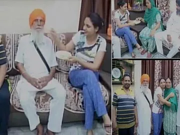 Family of Harmanpreet Kaur celebrated after India entered the World Cup final