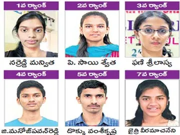 Again shiny girls in NEET exams state level