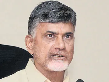 CM Chandrababu fires on officials