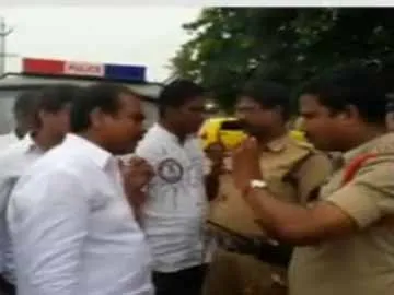 ysrcp east godavari president kurasala kannababu takes on police over kakinada municipal poll