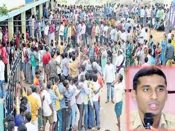 Police support to the TDP in Kakinada corporation elections
