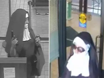 dressed as nuns, two women attempts bank robbery in Pennsylvania