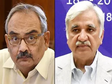 Rajiv Mehrishi is cag and Sunil Arora is Election Commissioner
