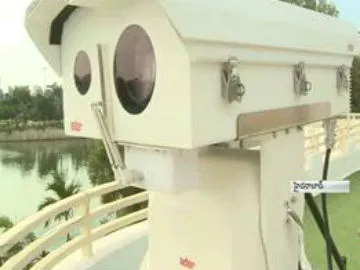 PTZ  Camera Used In Ganesh Immersion
