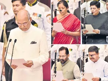 Defense department to the Nirmala Sitharaman in Cabinet reorganization