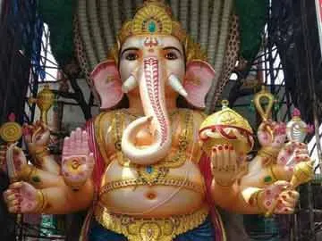 huge arrangements for lord ganesha nimajjanam at hyderabad