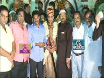 ys jagan Attend rehaman daughter marriage at king koti