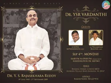 YS Rajasekhara Reddy 8th Death Anniversary in USA