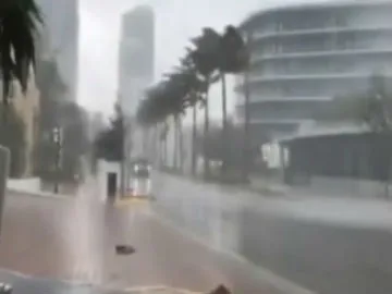 Hurricane Irma reached Miyami
