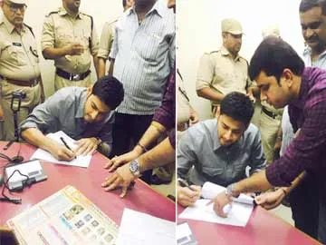 Mahesh Babu at Kharatabad RTA Office