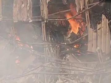 Fire broke out at Mumbai's RK Studio