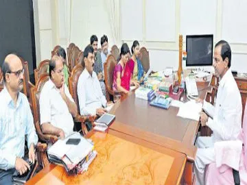 kcr discuss on   farmer's Land recoeds