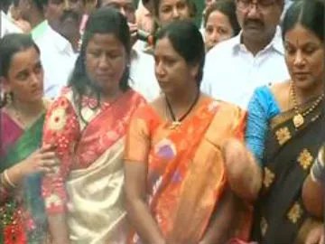 batukamma celebrations in  bhagyanagar