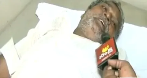 SI Beat Up A Man In Kurnool