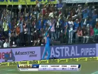 Manish Pandey takes sensational catch