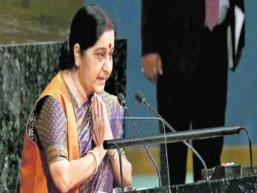 Pakistan Made Lashkar and Hezbollah Says Sushma Swaraj