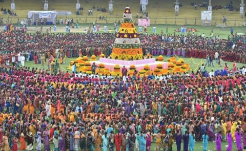 Mahabathukamma Celebrations in Hyderabad