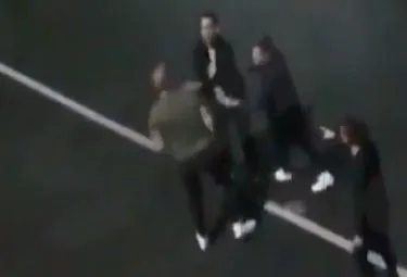 Ben Stokes throws 15 punches in a minute