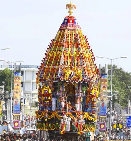 Rathotsavam at Tirumala attracts Huge number of devotees