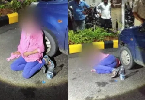 young woman attempts suicide in AP Secretariat