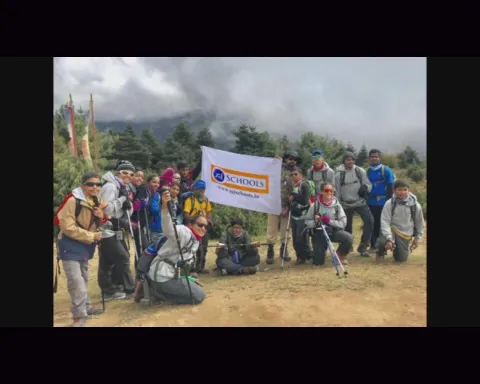 Jain School Students  Climb Everest Base Camp