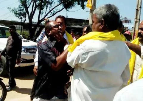 TDP Leaders attack on Cololy People