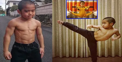 Baby Bruce Lee in Japan